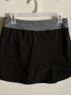 Tuff Athletics Black/Grey Skort Size X-SMALL